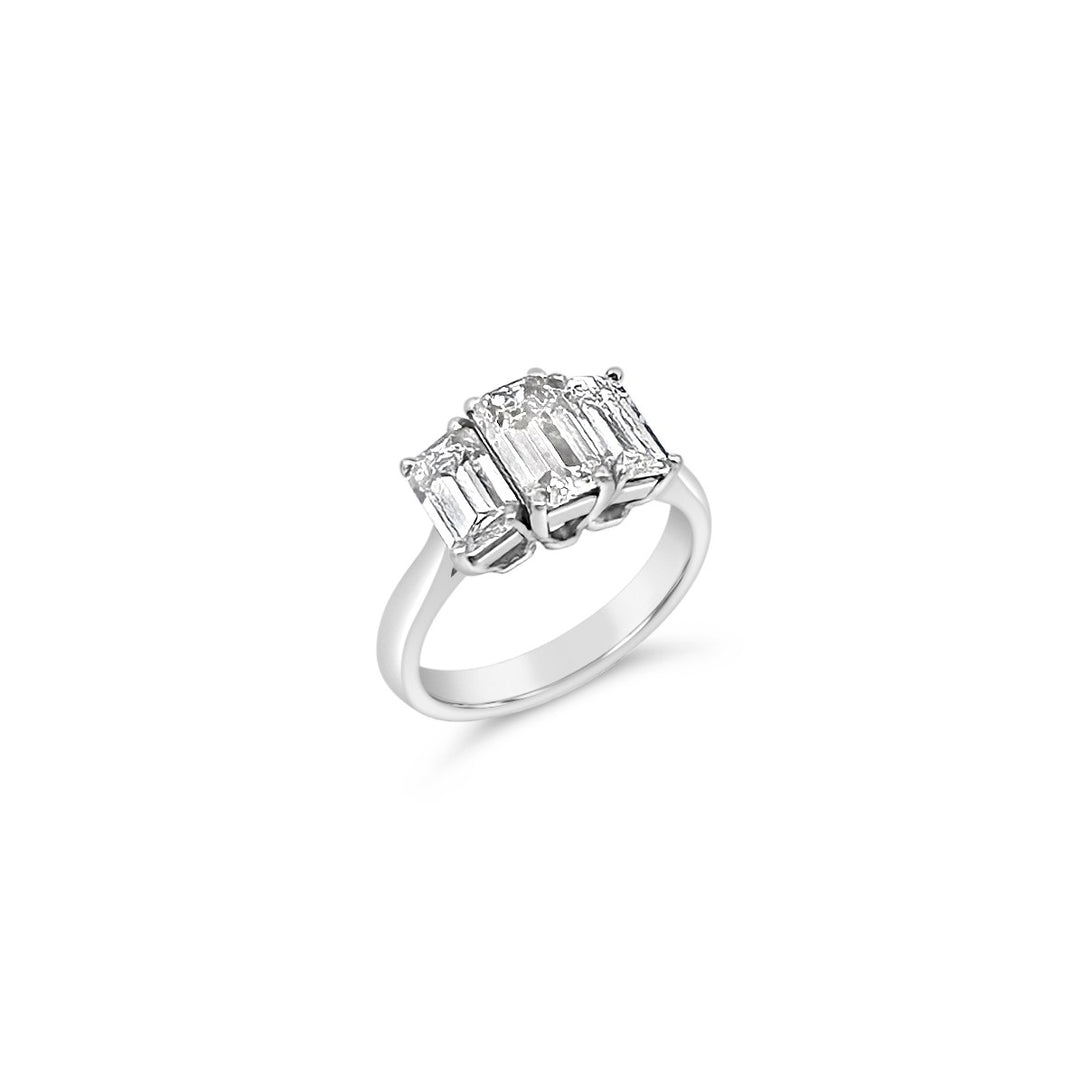 Platinum 2.47 CTW Diamond Engagement Ring