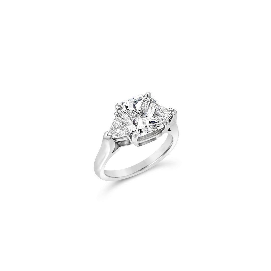 Platinum 3.01 Carat Diamond Engagement Ring