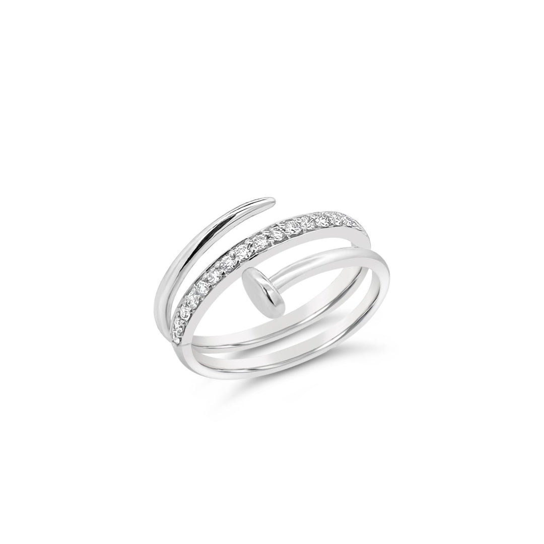 Platinum 1.12 Carat Diamond Engagement Ring