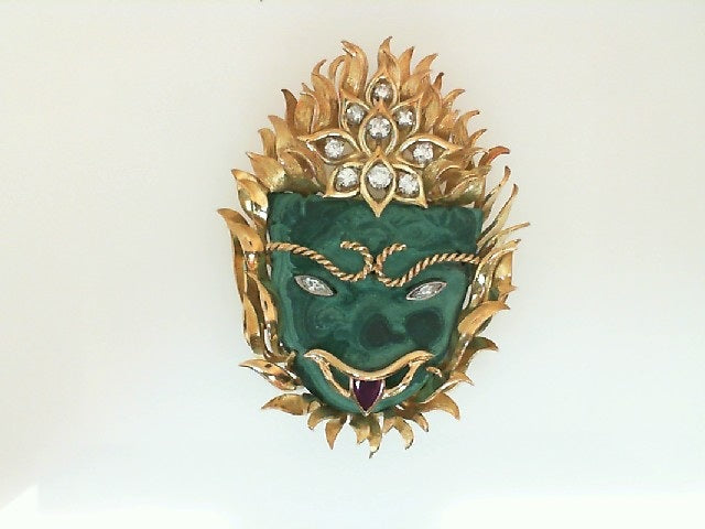 Colored Stone Pendant