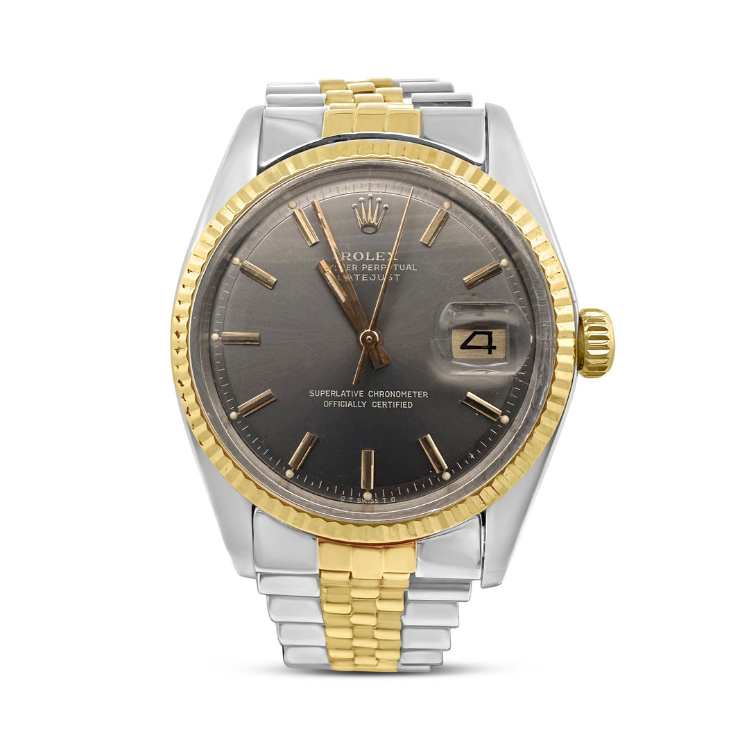 Estate Pre-Owned Rolex Steel & 18K Yellow Gold Datejust