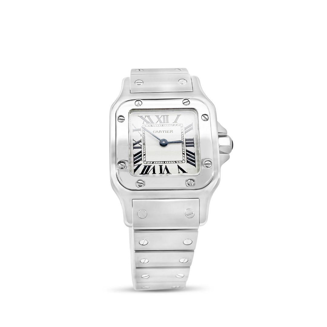 Stainless Steel Cartier Santos Galbee Estate Watch
