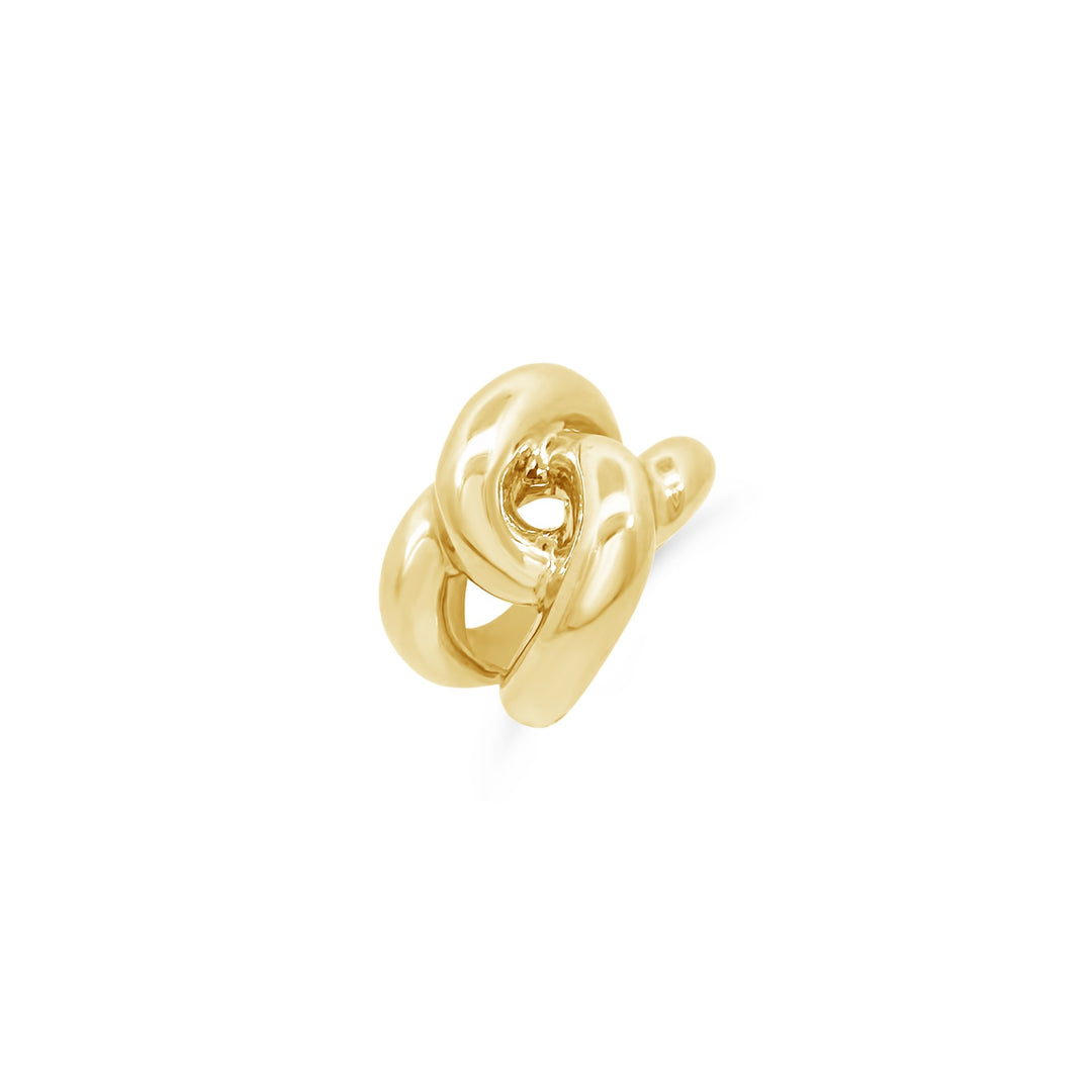 14K Yellow Gold Knotted Estate Ring