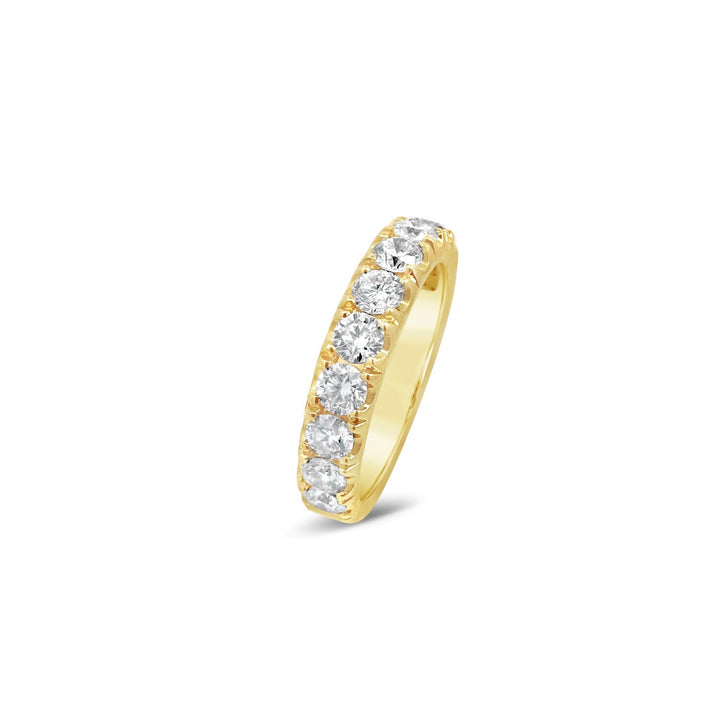 18K Yellow Gold 1.63 CTW Diamond Encrusted Band