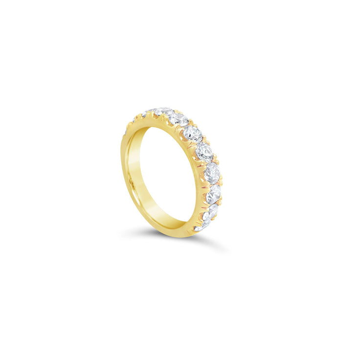 18K Yellow Gold 1.63 CTW Diamond Encrusted Band