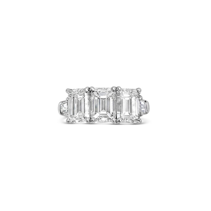 Platinum 3.66ctw Diamond Engagement Ring
