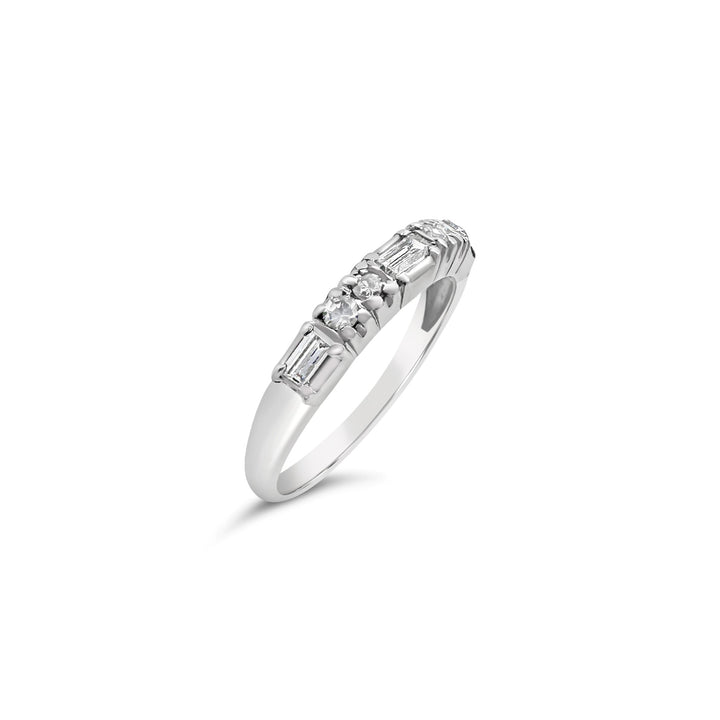Platinum .40 CTW Diamond Art Deco-Inspired Band
