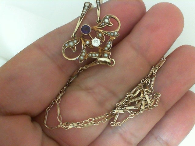 Colored Stone Necklace