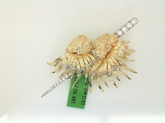 Diamond Pins or Brooche