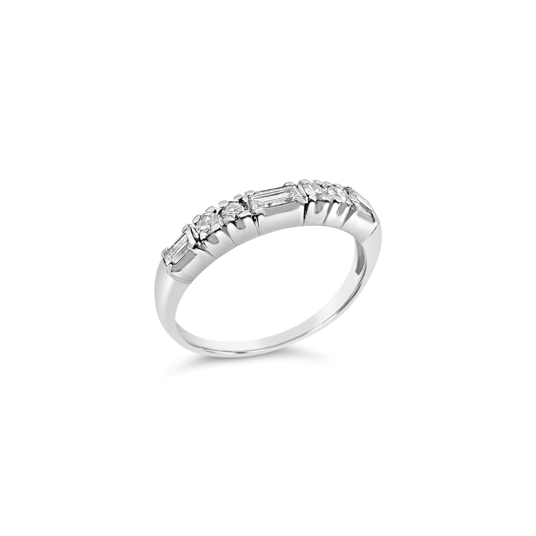 Platinum .40 CTW Diamond Art Deco-Inspired Band