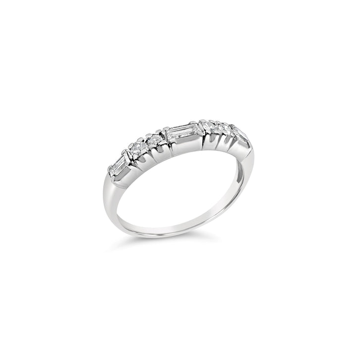 Platinum .40 CTW Diamond Art Deco-Inspired Band
