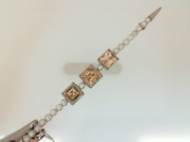 Colored Stone Pins & Brooche